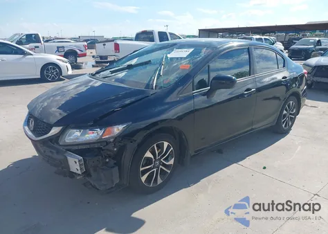 2015 Honda Civic Ex из США, поврежденный, VIN 19XFB2F82FE080477